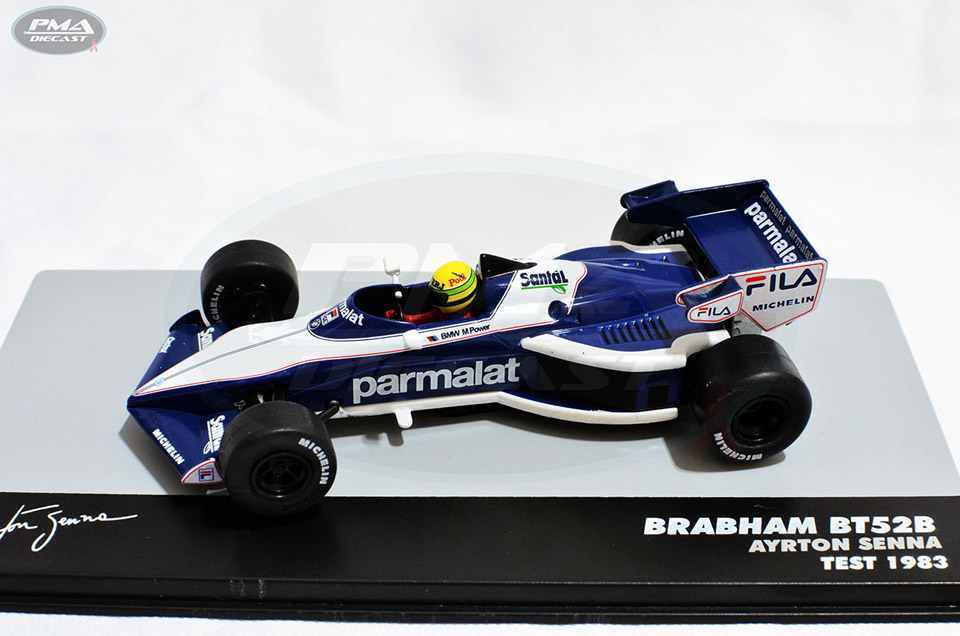 AYRTON SENNA 1983 BRABHAM BT52B 1:43